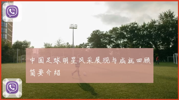 中国足球明星风采展现与成就回顾简要介绍
