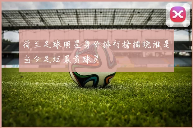 荷兰足球明星身价排行榜揭晓谁是当今足坛最贵球员