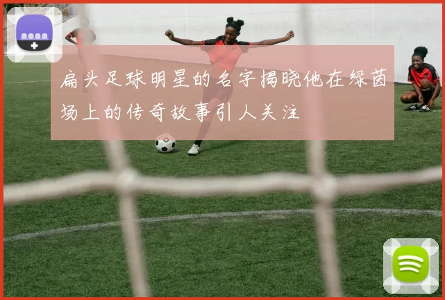 扁头足球明星的名字揭晓他在绿茵场上的传奇故事引人关注